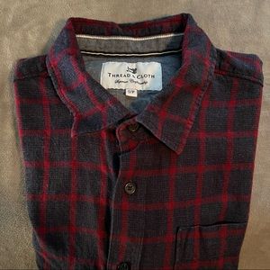 Thread & Cloth Flannel Button Down